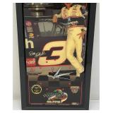 Vintage Limited Edition of 8099 /10,000 11" x 23" Jebco NASCAR Busch Series "DALE EARNHARDT" Epoxy Clock