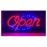 10" x 20" LED Open Sign