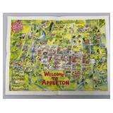 Misc. Vintage Collectible Paper Items Including Parts Pups Joke Books, 1983 Felt Pinup Girl Calendar and More