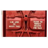 Vintage Highly Collectible 1960 Pontiac Bonneville Dealer Promo Car With Wheel Adjustment Lever On Bottom 8" Missing Back Bumper