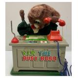 Misc. Vintage Toys And More Including Mickey Mouse, Battery Operated VIP The Busy Boss And More