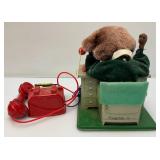 Misc. Vintage Toys And More Including Mickey Mouse, Battery Operated VIP The Busy Boss And More