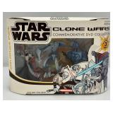 STAR WARS Clone Wars Commemorative DVD Collection Exclusive 3 Pack ARC Trooper, Obi-Won-Kenobi & Anakin Skywalker (New Old Stock)