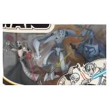 STAR WARS Clone Wars Commemorative DVD Collection Exclusive 3 Pack ARC Trooper, Obi-Won-Kenobi & Anakin Skywalker (New Old Stock)