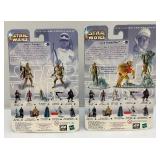 2003 STAR WARS The Empire Strikes Back Gold Series Figures (New Old Stock)