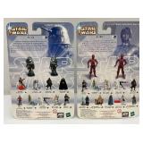 2003 STAR WARS The Empire Strikes Back & A New Hope Gold Series Figures (New Old Stock)