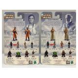 2003 STAR WARS A New Hope Gold Series Figures (New Old Stock)
