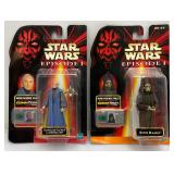 1998 STAR WARS "Episode 1" With Comm Tech Chip Action Figures (New Old Stock)