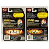 1998 STAR WARS "Episode 1" With Comm Tech Chip Action Figures (New Old Stock)
