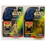 1997 STAR WARS "Power Of The Force" Action Figures With Freeze Frame Action Slide  (New Old Stock)