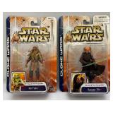 2003 STAR WARS Clone Wars Action Figures (New Old Stock)