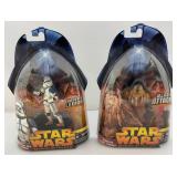 2005 STAR WARS "Revenge Of The Sith" Action Figures (New Old Stock)