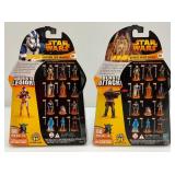 2005 STAR WARS "Revenge Of The Sith" Action Figures (New Old Stock)