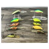 Lot of 10 Fishing Lures - see description for more info
