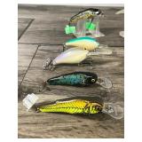 Lot of 10 Fishing Lures - see description for more info info