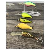 Lot of 10 Fishing Lures - see description for more info info