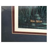 Signed Framed and Numbered Print - A Watershed Story by Ken Zylla - 779/2800