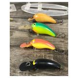 Lot of 10 Collectible Fishing Lures - see description for more info