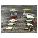 Lot of 10 Fishing Lures - see description for more info