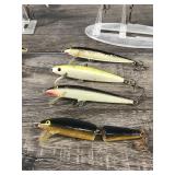 Lot of 9 Rapala Fishing Lures & 1 Weber Lure - see description for more info