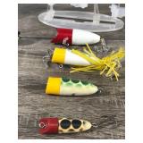Lot of 10 Collectible Unique Fishing Lures - see description for more info