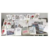 Lot of Artwork - Drawings / Prints and More - Looks Like they Were Done at Fort Leavenworth Prison - Mainly Motorcycle Artwork