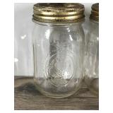 Lot of 17 Vintage Canning Jars - Ball & Kerr