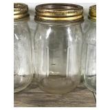 Lot of 17 Vintage Canning Jars - Ball & Kerr