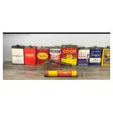 Lot of Vintage Gasoline Cans - Oil Cans and More