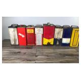 Lot of Vintage Gasoline Cans - Oil Cans and More