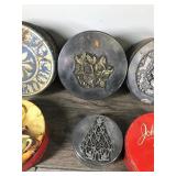 Lot of Collectible Vintage Tins