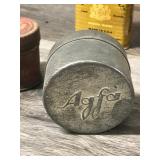 Large Lot of Collectible Vintage Tins - see description for more info