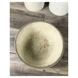 Lot of Vintage Crocks, Jug and Bowls - Looks Like they are All Made out Clay