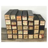 Lot of 33 Vintage Music Piano Rolls
