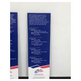 3 - Cards of One Dollar Presidential Coins  - 12 Coins Total