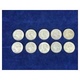 10 - Washington Silver Quarters - see description for more info