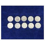 10 - Washington Silver Quarters - see description for more info