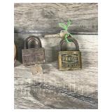 Lot of Vintage Locks & Keys - Yale - Master Lock - Reese and More
