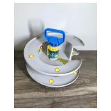 2 - Collectible Hot Wheels Service Stations and 1 Track