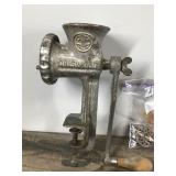 Lot of Vintage Meat Grinders - Griswold - Hobart and Universal