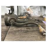 Lot of Vintage Meat Grinders - Griswold - Hobart and Universal