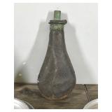 Vintage Mirror Oasis Metal Blanket Canteen, Official Trail Mess Kit, Powder Flask