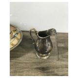 Vintage Spoons, Knives, Forks, Platter, Creamer and Tea Ball - Possible Silver Content in Dishware - see description for more info