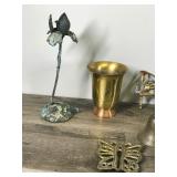 Lot of Collectible Brass Items and More