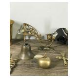 Lot of Collectible Brass Items and More