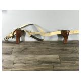 Double Pistol Leather Belt Holster