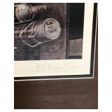 Signed, Framed & Numbered Les C. Kouba Print - “Darkhouse Spearing” - 1476/3000 AWAG