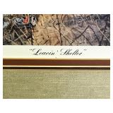 Framed, Signed & Numbered Les C. Kouba Print - “Leavin Shelter” - 4709/5000 AWAG