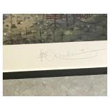 Framed, Signed & Numbered Les C. Kouba Print - “Darkhouse Action” - 3273/5000 AWAG