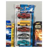 Lot of Hot Wheels & Maisto Die Cast Cars in Original Packages